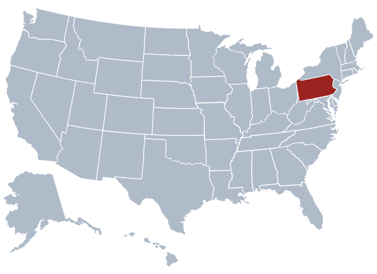 USA States Covered by Ovid Media Group- Pennsylvania USA States Covered by Ovid Media Group- Pennsylvania