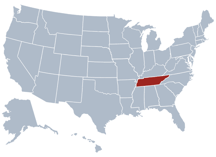 USA States Covered by Ovid Media Group- Tennessee USA States Covered by Ovid Media Group- Tennessee