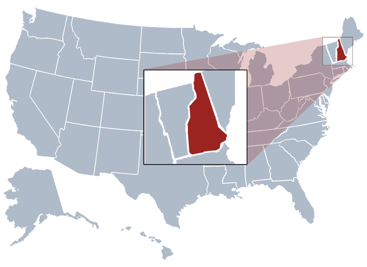 USA States Covered by Ovid Media Group-newhampshire USA States Covered by Ovid Media Group-newhampshire